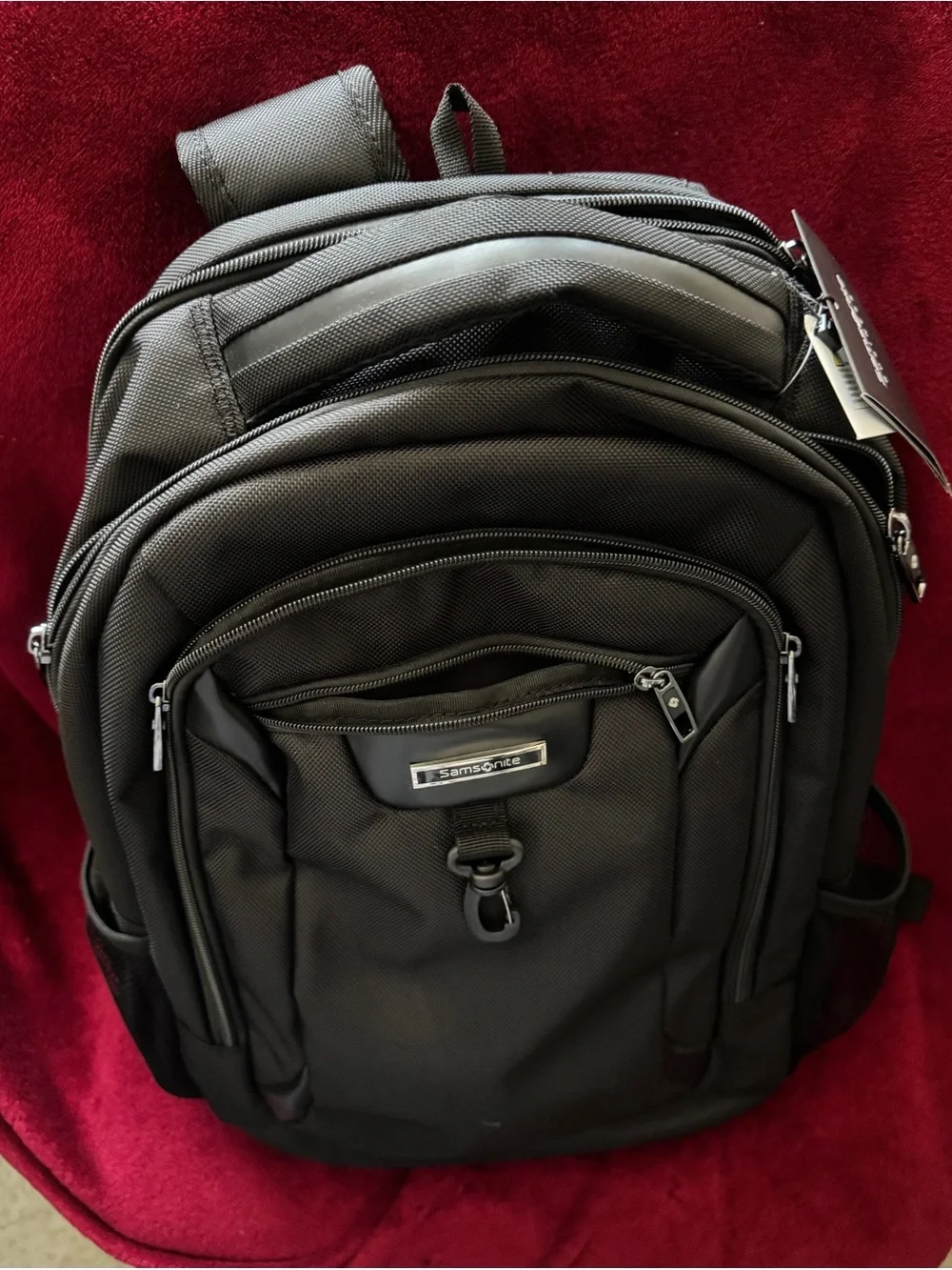 Samsonite Black Business Backpack with Front Organizer